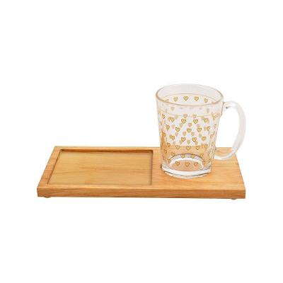 Caneca 260Ml Com Tabua Para Petisco E Biscoitos