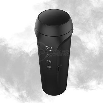Car Heating Cup CanecaDe Carro Com Tampa Anti-Derramamento