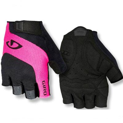 Luva Curta Giro Tessa Preto/rosa P
