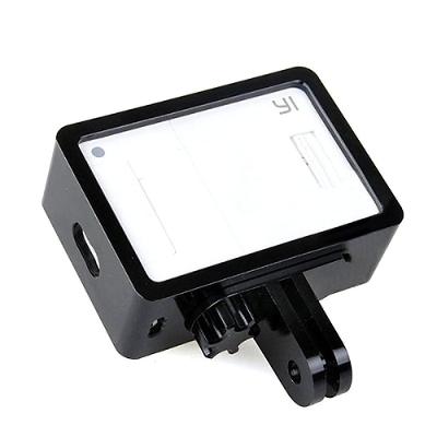 Frame/Moldura em Alumínio para Câmeras Xiaomi Yi Cor Preto