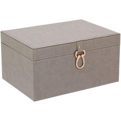 vênus caixa organizadora 18x35x25cm sintético bege