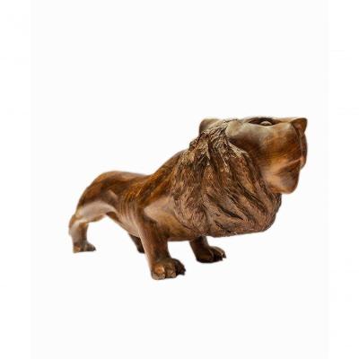Leão Simba 130cm Madeira Rei Decorar Natureza Pronto Artes