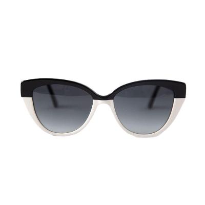 Óculos Solar Modelo Cancun Preto Com Branco