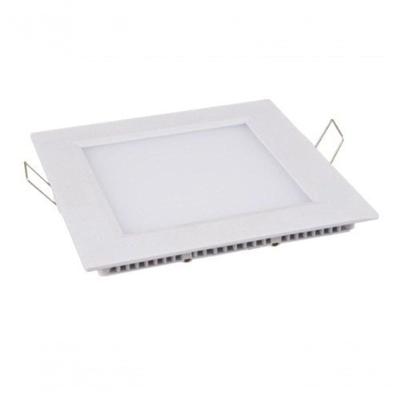 Luminaria Painel Plafon Led Quadrado Branco Embutir 6w