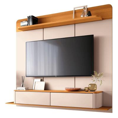 Painel Tv 70 180cm Bancada Suspensa Gava H01 Off-cinamomo - Mpozenato
