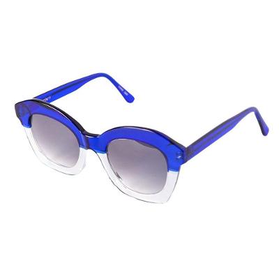 Óculos Solar Modelo Copacabana Azul Com Cristal