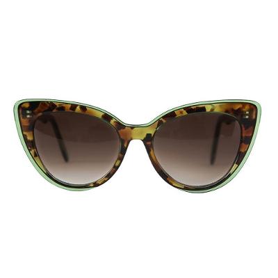 Óculos Solar Modelo Ipanema Verde Com Tartaruga