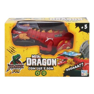 Dino Walk Br1674 Multikids Vermelho