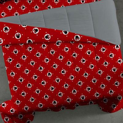 Edredom Portallar Solteiro Misto Minnie Lace 150Mx220M Cinza