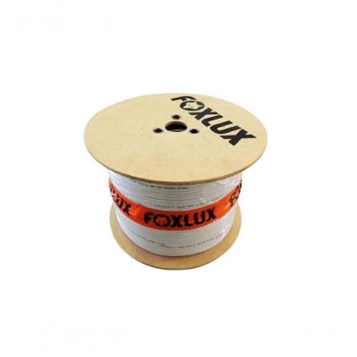 Cabo Coaxial Foxlux Rg59 67 300mts Branco