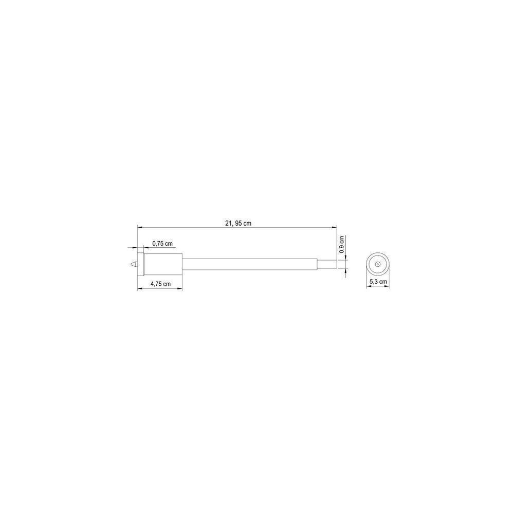 Serra Copo Diamantada 53 Mm Tramontina Com Haste E Pino Guia Tramontina - 4