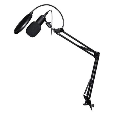 Microfone Gamer Oex Skipper Caster Mg300 Preto