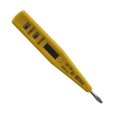 Chave Teste Digital 220v Para Tensões Ac/dc - Dtools