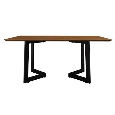 Mesa De Jantar Com Tampo Toronto 180 Cm Acácia Mel