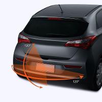 Câmera De Ré Traseira Com Led E Linhas Guias Modelo Borboleta Visão Noturna E Imagem Reversa - 2