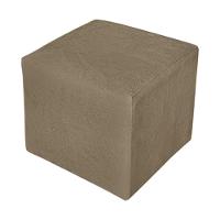 Poltrona Amamentação Com Balanço E Puff Luxo Suede Manuela Bege Escuro - 9