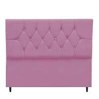 Cabeceira Cama Box Estofada Queen Size 160 Cm Suede Isabela Rosa - 2