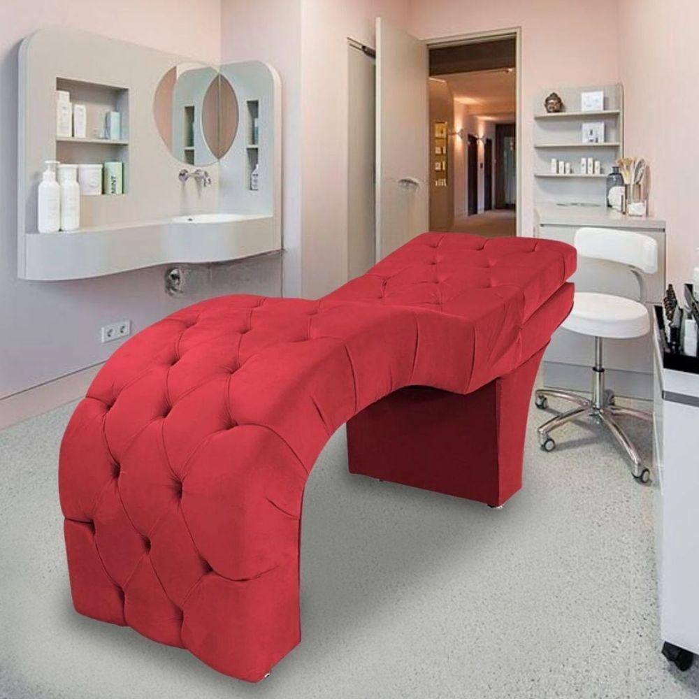 Maca Para Estética Facial Cílios Sobrancelhas Suede Maíra Vermelho - 1