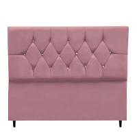 Cabeceira Cama Box Estofada Queen Size 160 Cm Suede Isabela Rosê - 2