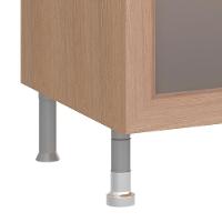 Balcão Cozinha Ditália Aspen 2 Gavetas Vidro Cv Tampo Preto Cd-108 - 8