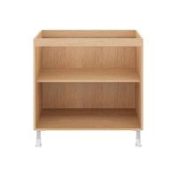 Balcão Cozinha Ditália Aspen 2 Portas Com Tampo Cd-102 Carvalho Branco - 5