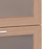 Balcão Cozinha Ditália Aspen 2 Gavetas Vidro Cv Tampo Preto Cd-108 - 9