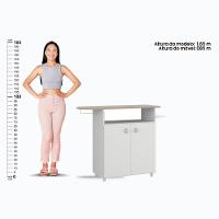 Tábua De Passar Ditália 2 Portas Mp-50 Branco - 5