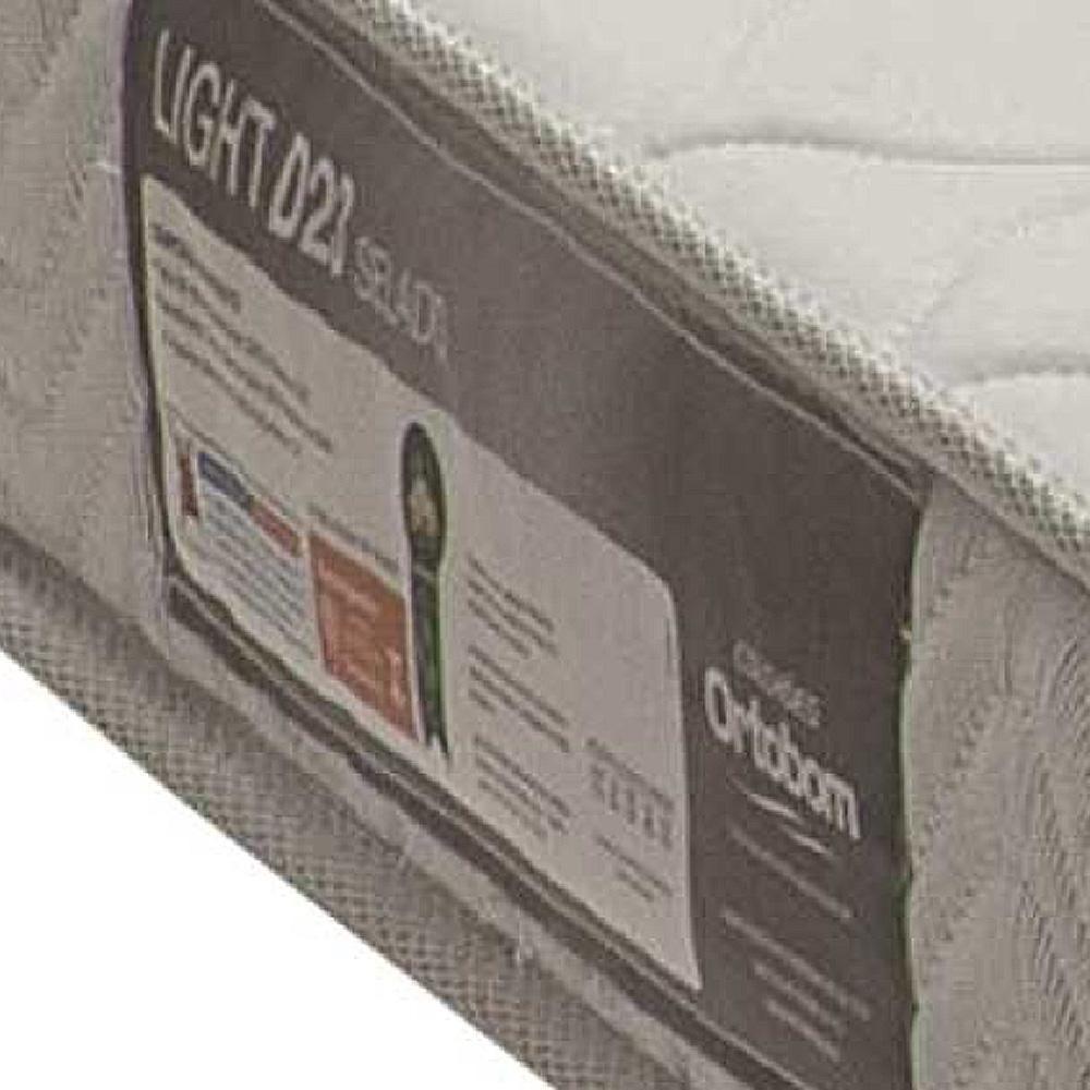 Cama Solteiro Bicama Est Com 2 Colchões Ditália Bb2829 Branco - 4