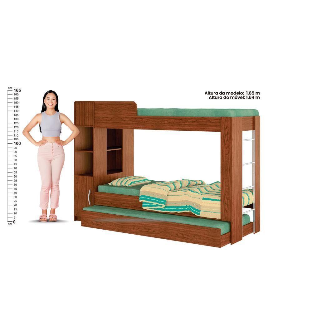 Beliche Ditália Cama Auxiliar Com Kit Luz Cm-15 Diamond - 5