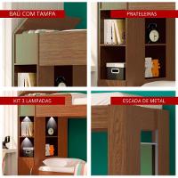 Beliche Ditália Cama Auxiliar Com Kit Luz Cm-15 Diamond - 8