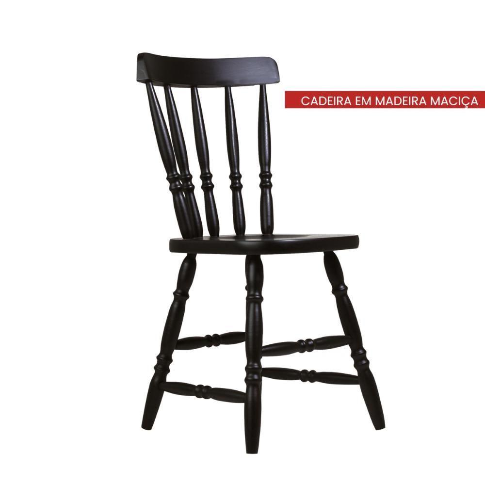 Mesa De Escritório Ditália 7 Gavetas Com Cadeira Pe-100 Preto - 7