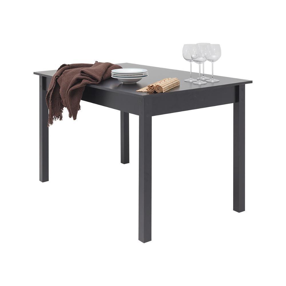 Mesa De Jantar Ditália Com 6 Cadeiras Ja-225 Preto - 2