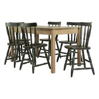 Mesa De Jantar Ditália Com 6 Cadeiras Ja-225 Diamond - 1