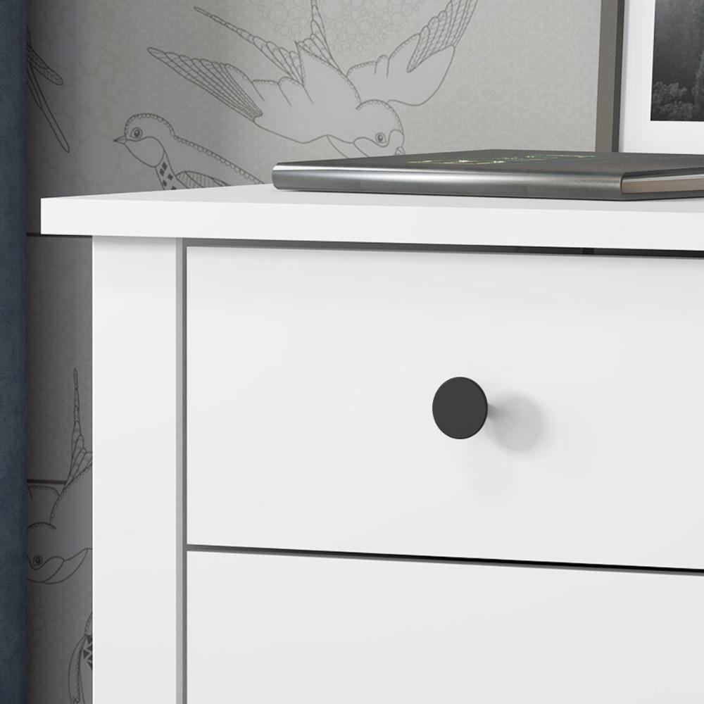 Mesa De Cabeceira Ditália Conjunto Com 2 Unidades Dm-113 Branco - 7