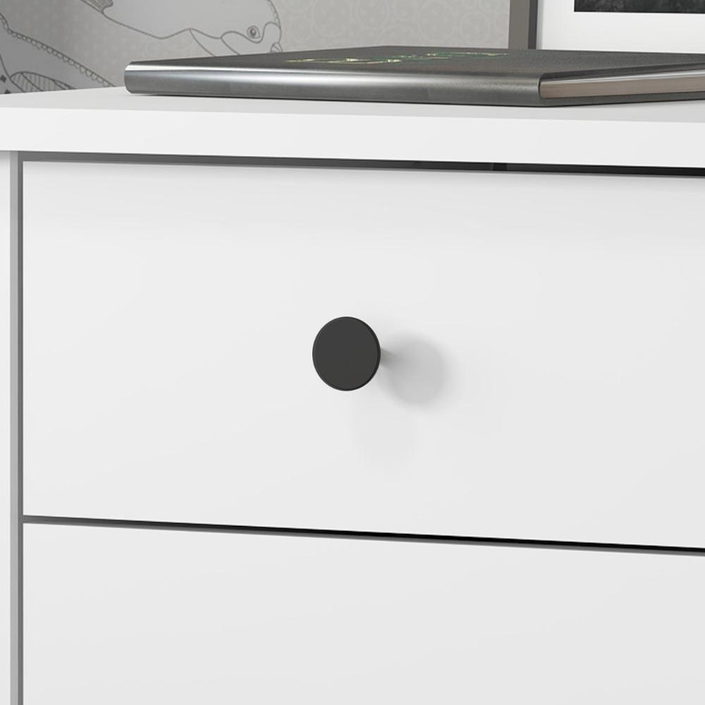 Mesa De Cabeceira Ditália Conjunto Com 2 Unidades Dm-113 Branco - 8