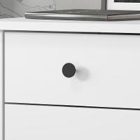 Mesa De Cabeceira Ditália Conjunto Com 2 Unidades Dm-113 Branco - 8