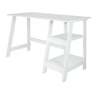 Mesa Escritório Escrivaninha Ditália Mc-190 Branco - 1