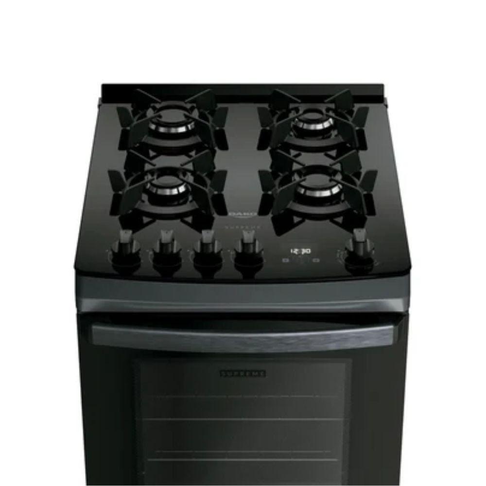 Fogão Dako 4 Bocas Supreme Timer Glass Titanium Bivolt - 5