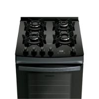 Fogão Dako 4 Bocas Supreme Timer Glass Titanium Bivolt - 5