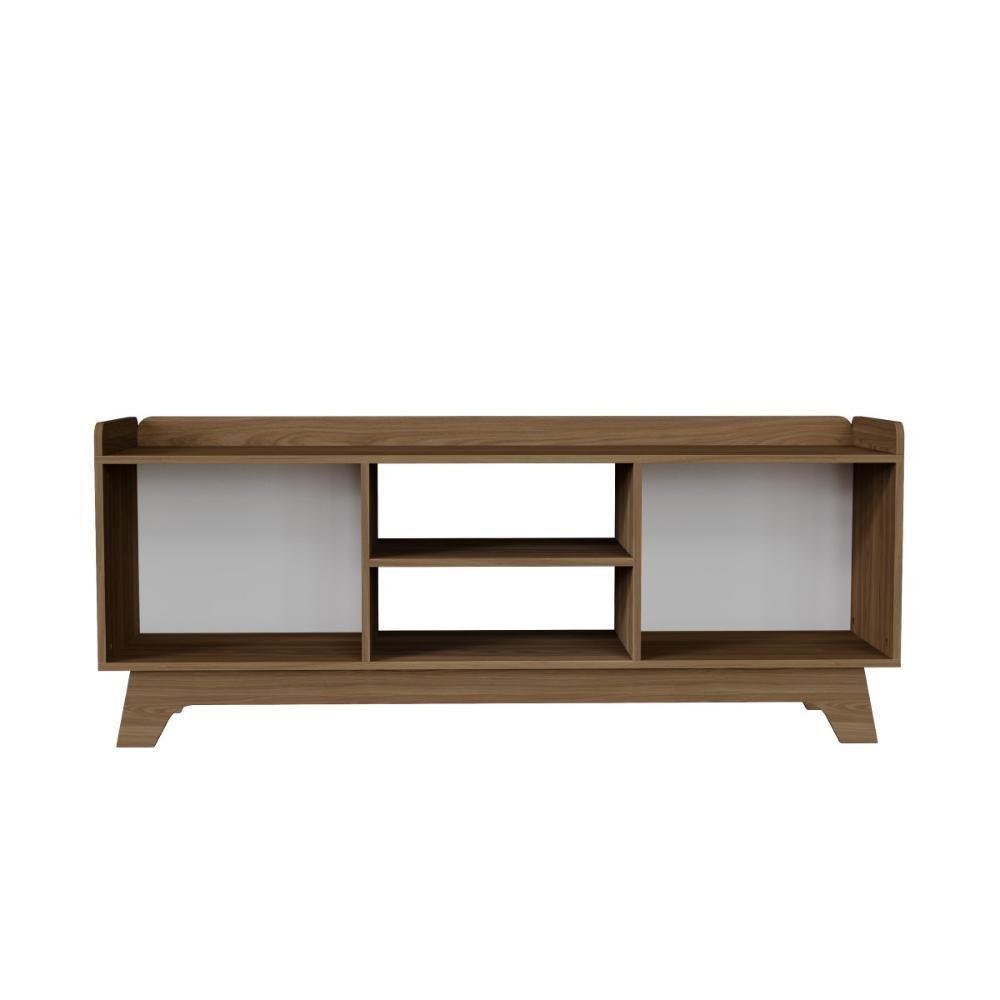 Rack Para Tv Até 65'' Com 2 Portas 150cm John - Natural - 6