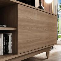 Rack Para Tv Até 65'' Com 2 Portas E Nichos 160cm Lars - Natural - 7