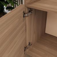 Rack Para Tv Até 75'' Com 3 Portas 200cm John - Natural - 8