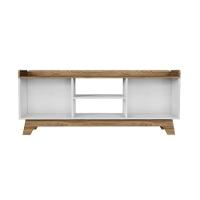 Rack Para Tv Até 65'' Com 2 Portas 150cm John - Branco - 3