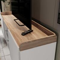 Rack Para Tv Até 65'' Com 2 Portas 150cm John - Branco - 5