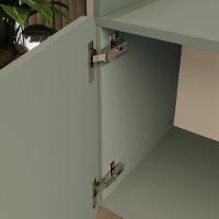 Rack Para Tv Até 75'' Com 3 Portas 200cm John - Verde - 7