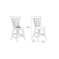 Mesa De Escritório Ditália 7 Gavetas Com Cadeira Pe-100 Branco - 5