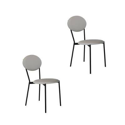 Cadeira Vintage Elipse Fixa C-4 Pes 430 X 535 X 860 Mm C-2 Un. Cn.saturno Off White Cn.saturno Off White