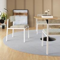 Cadeira Noah Encosto Anatômico Pés Brancos. Lautrec Off White Lautrec Off White - 3