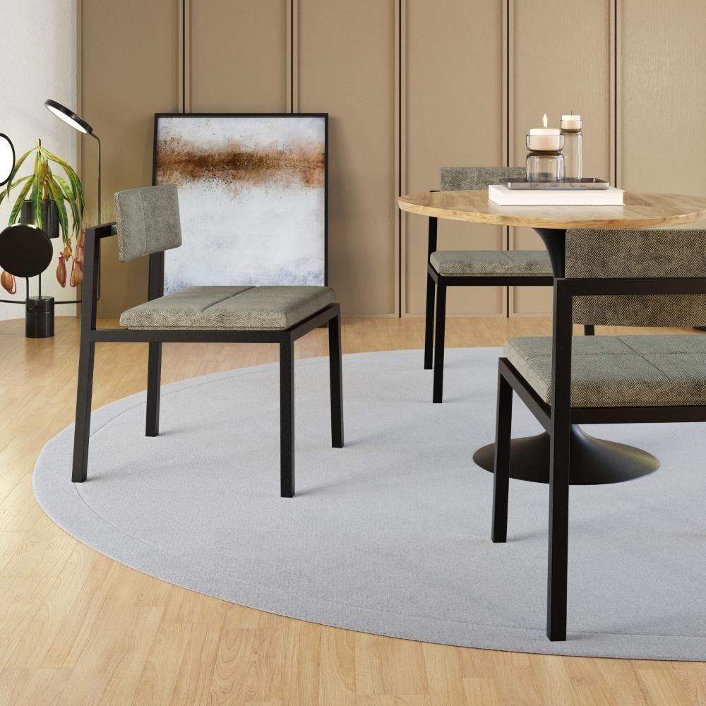 Cadeira Noah Encosto Anatômico. Lautrec Marrom Lautrec Marrom - 4