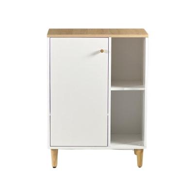 Gabinete Armário Banheiro Ditália 1 Porta Bn-06 Branco